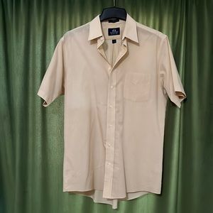 ***SOLD*** STAFFORD WRINKLE FREE OXFORD BUTTON UP SHIRT 16L
